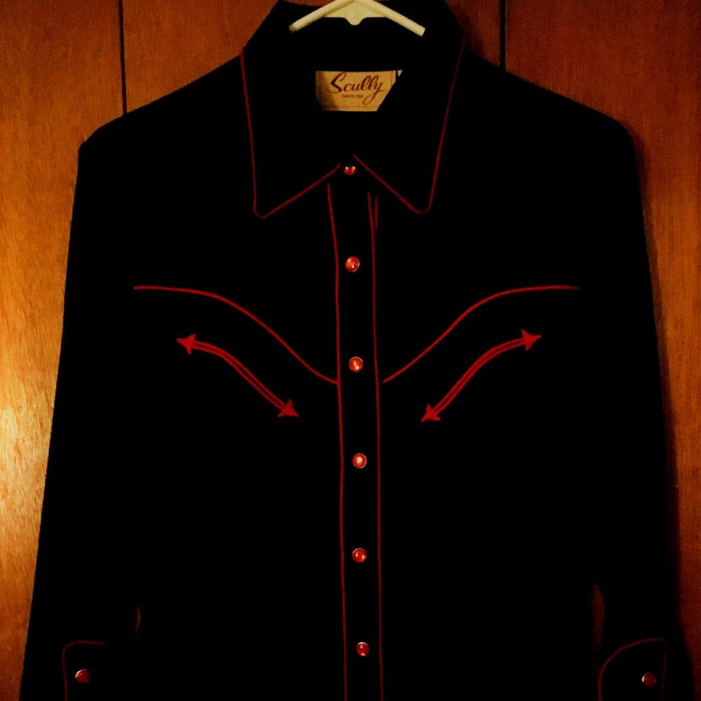 NWT Women’s Scully Western Cowgirl Shirt – Pride of the Prairie – Size SMALL